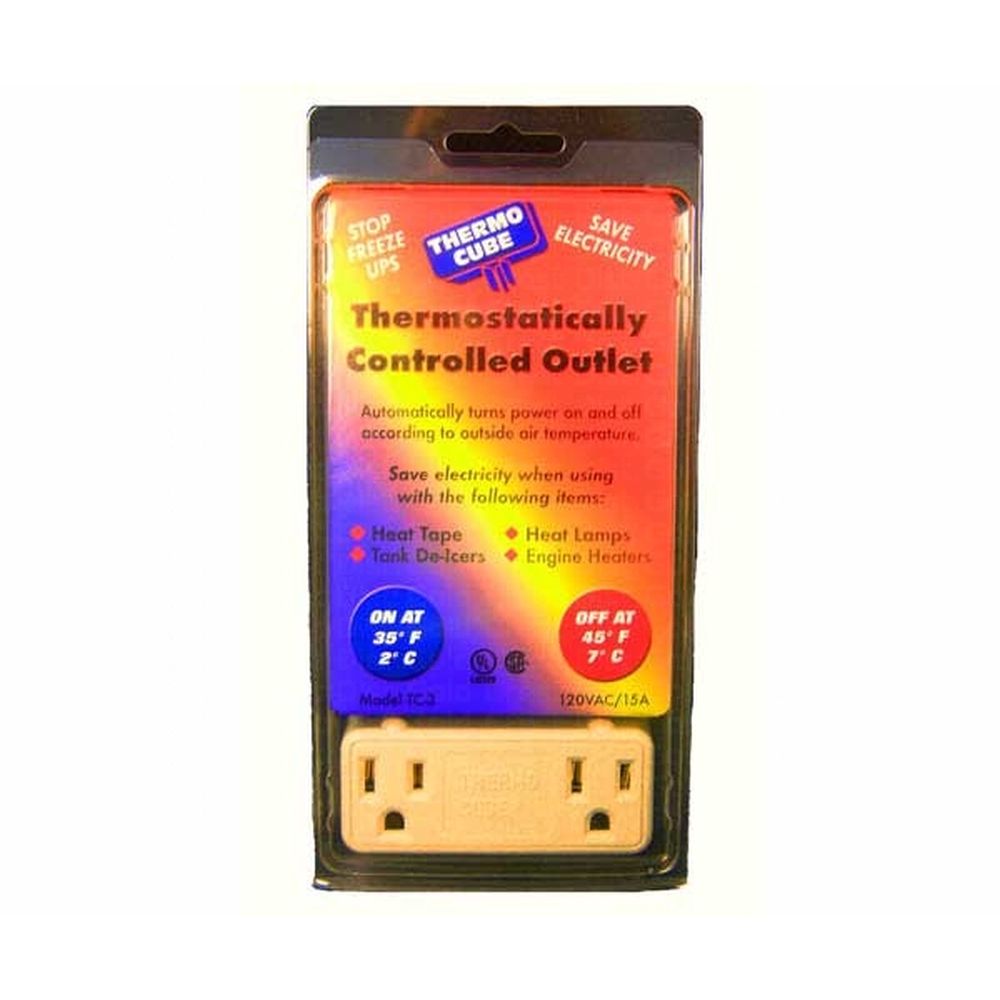 Thermo Cube Thermostatically Controlled Outlet